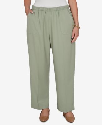 Plus Size Indigo Girls Sage Twill Short-Length Pants