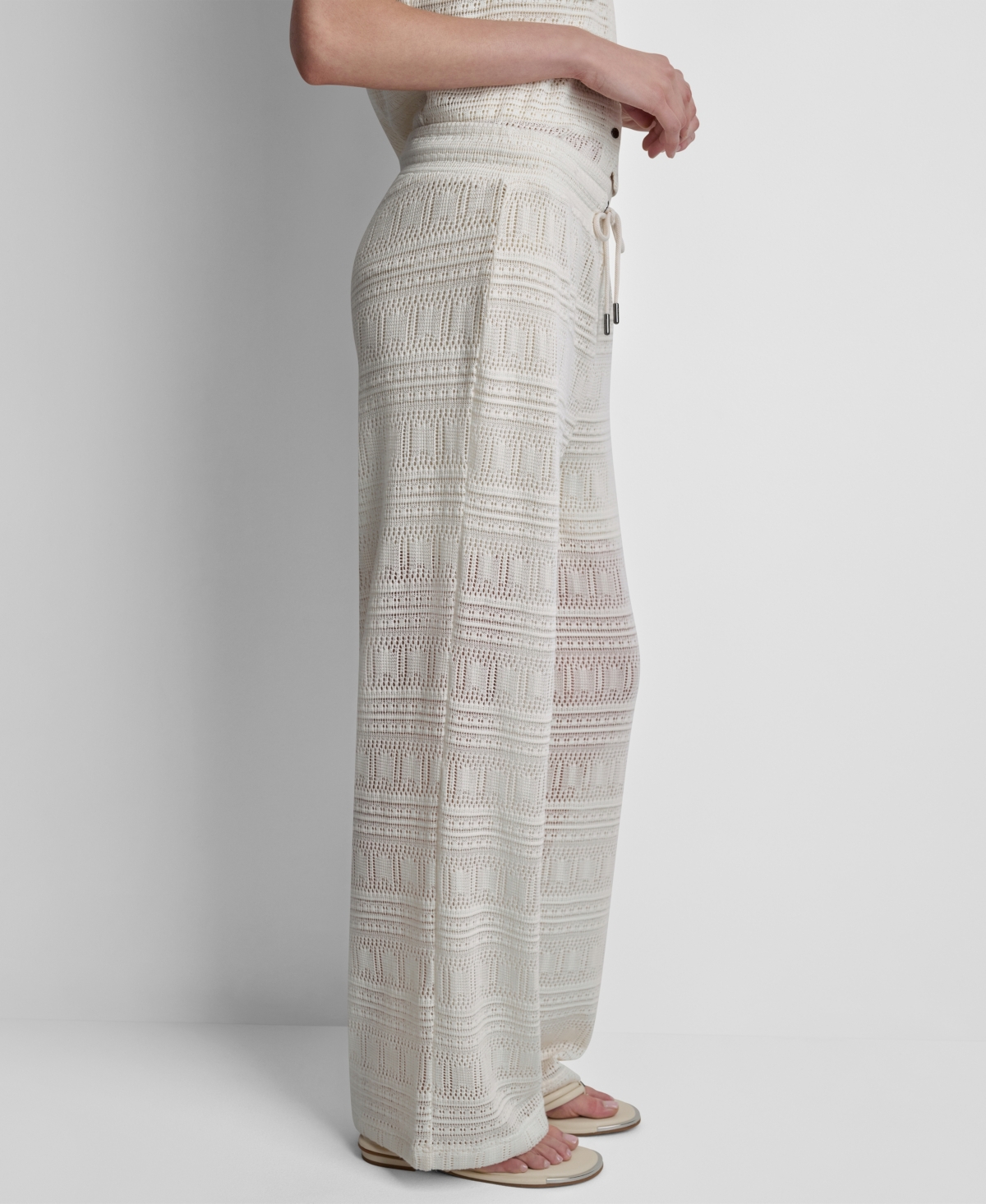 Dkny Women's Straight-Leg Drawstring Pants