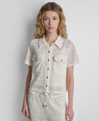 Women's Button-Down Collared Shirt