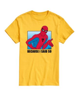 Men's Spider-Man Because Said So Short-Sleeve Graphic T-Shirt