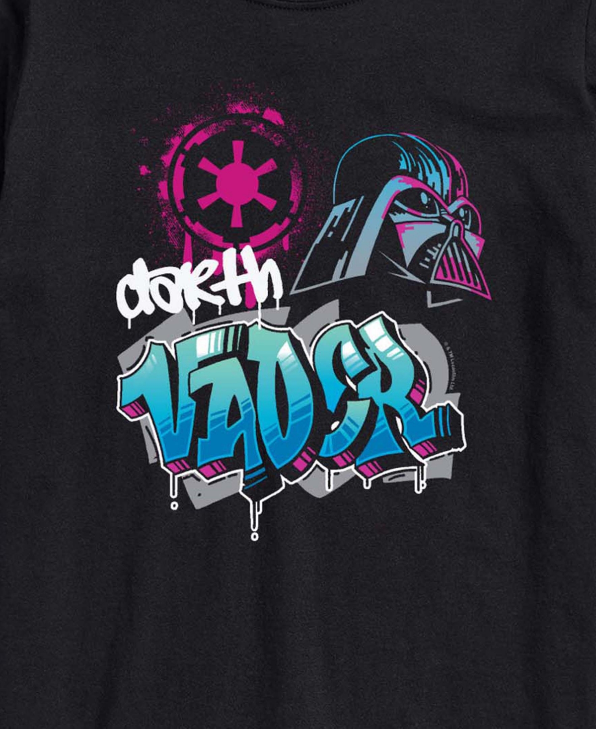 Airwaves Men's Vader Graffiti Short-Sleeve Graphic T-Shirt