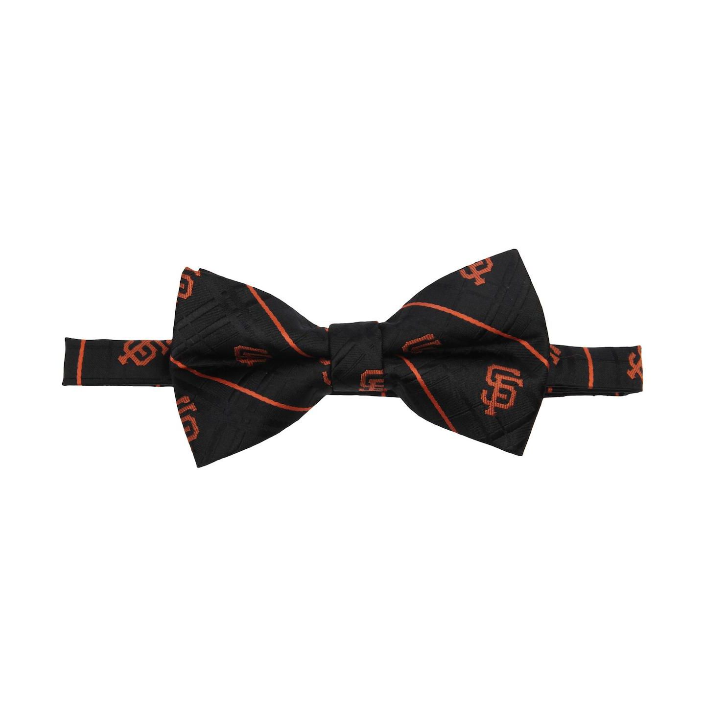 Мужской галстук-бабочка Eagles Wings Black San Francisco Giants Oxford Bow Tie — фото 1