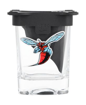 Delaware State Hornets 10oz. Ice Wedge Glass