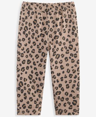 Baby Girls' Mix & Match Leopard-Print Jeans