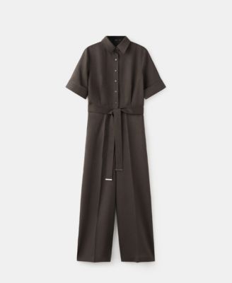 Women's Lyocell Shirt Jumpsuit