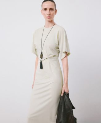 Women's Side Gathered Details Dress