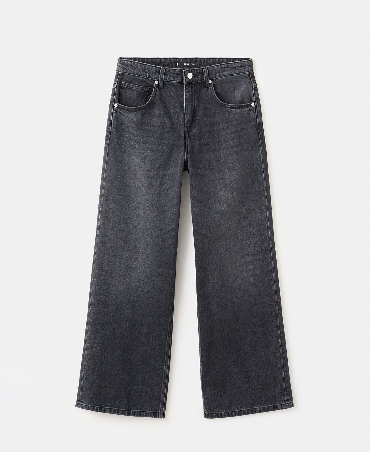 Mango Women's Mid-Rise Straight Jeans view 6 — MAYCSS fashion products