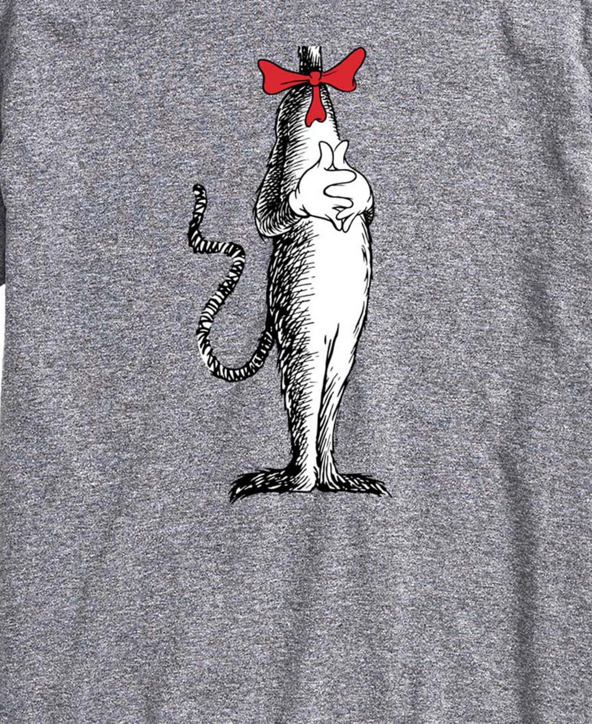 Airwaves Men's Dr. Seuss Cat The Hat Costume Short-Sleeve Graphic T-Shirt