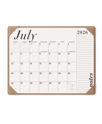 Desk Calendar 2026-2027 Desktop Mat Blotter