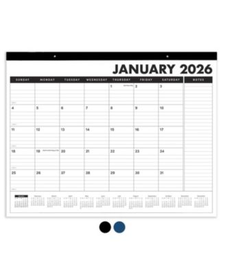 2026 Calendar 12 Months Minimalist Pastel Wall Desk Monthly Yearly Notes