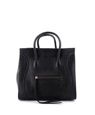 Medium Phantom Bag Embossed Leather