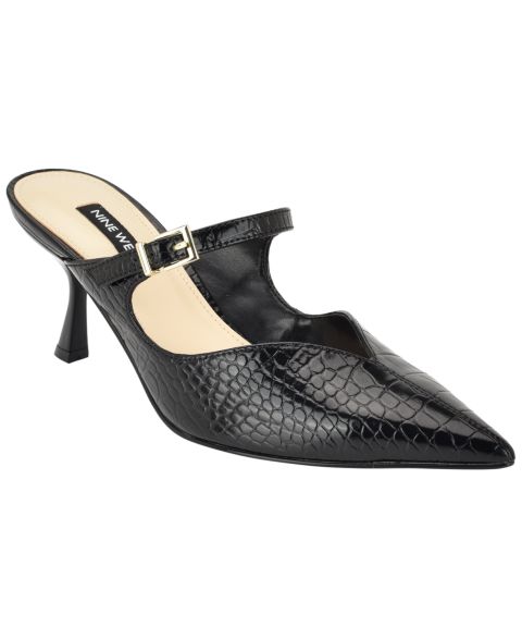 Женские туфли Nine West Paytonn Mary Jane Slip-On Stiletto, цвет: Чёрный