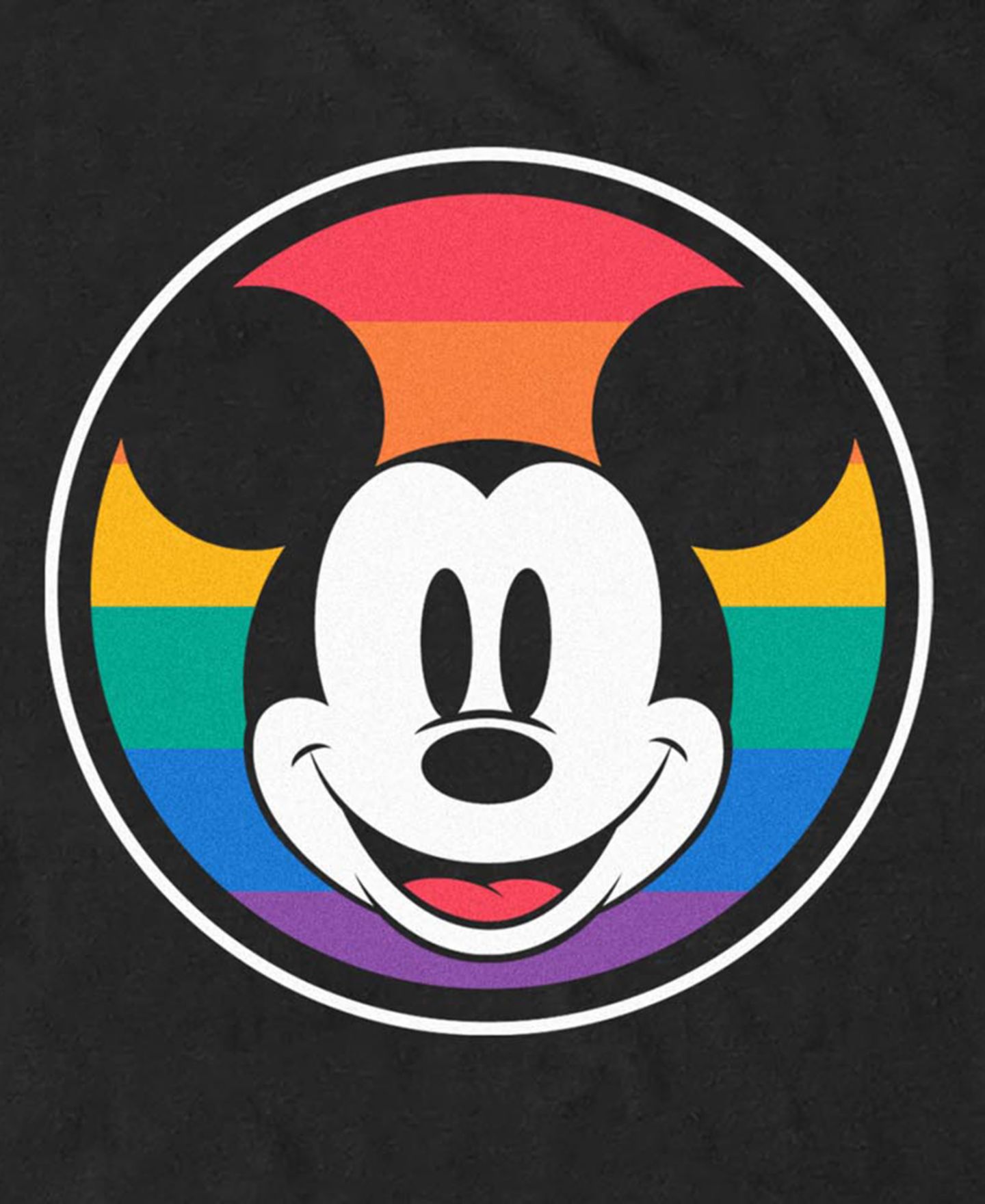 Мужская футболка Design By Humans Proud Mickey Short-Sleeve, цвет: Чёрный — фото 3