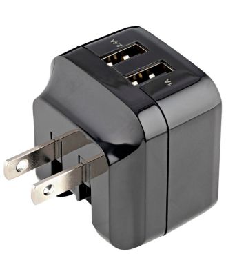 StarTech 17W/3.4A Dual-Port USB International Travel Wall Charger