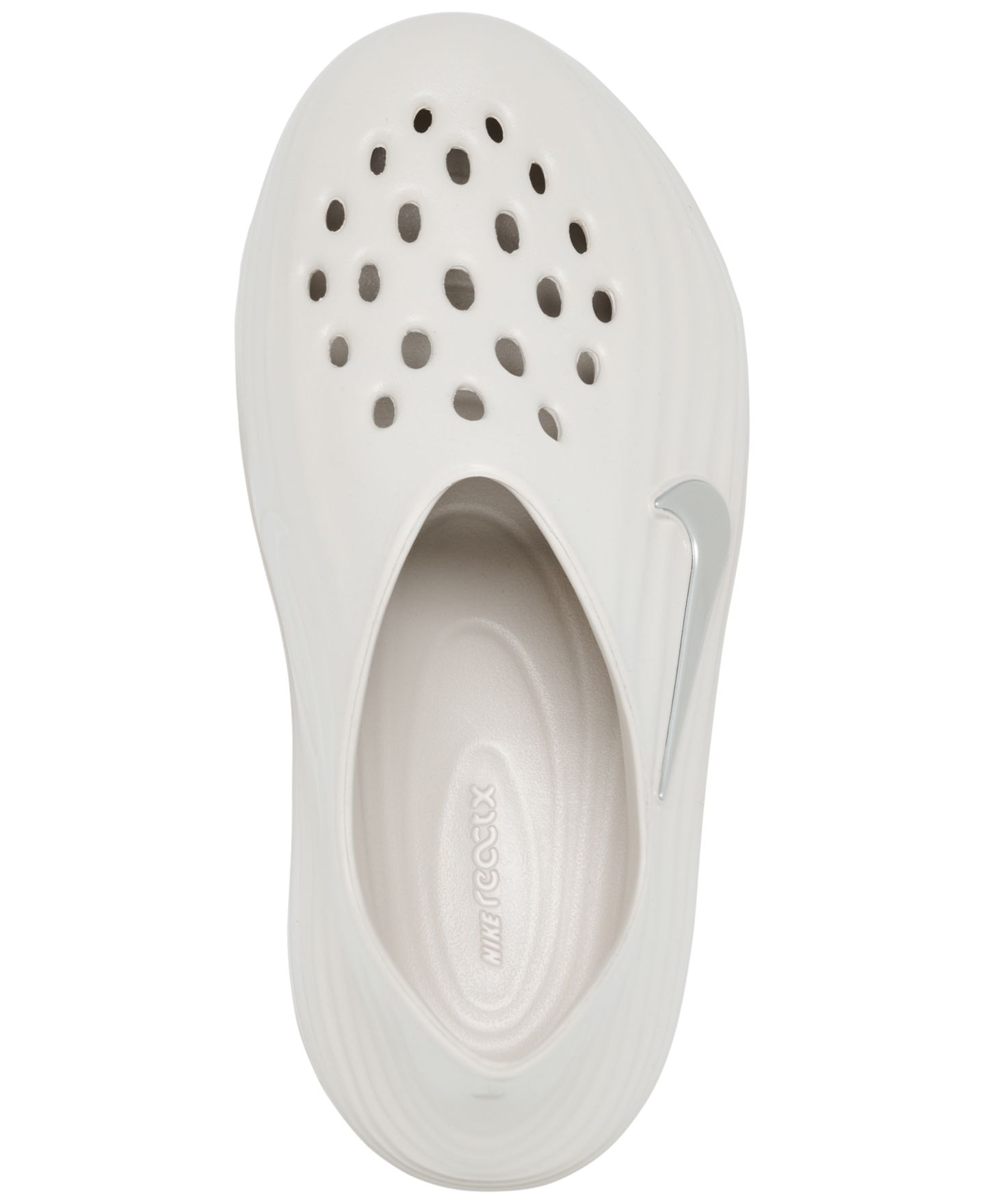 Женские сабо Nike ReactX Rejuven8 Clogs, цвет: Светлый коричневый — фото 4