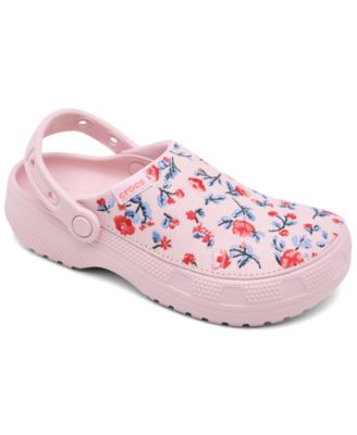 Women's Classic Crafted Floral Clogs from Finish Line