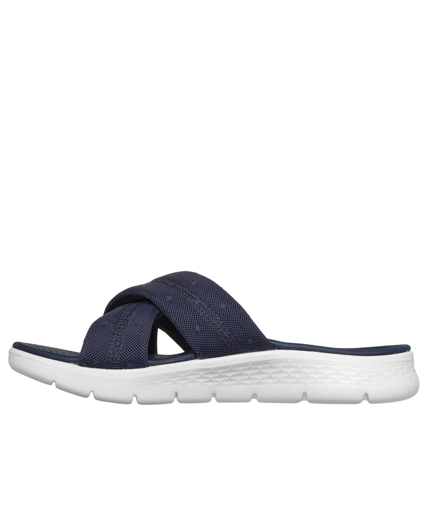 Женские сандалии Skechers GO Walk Flex - Lyra Slide, цвет: Тёмно-синий — фото 3
