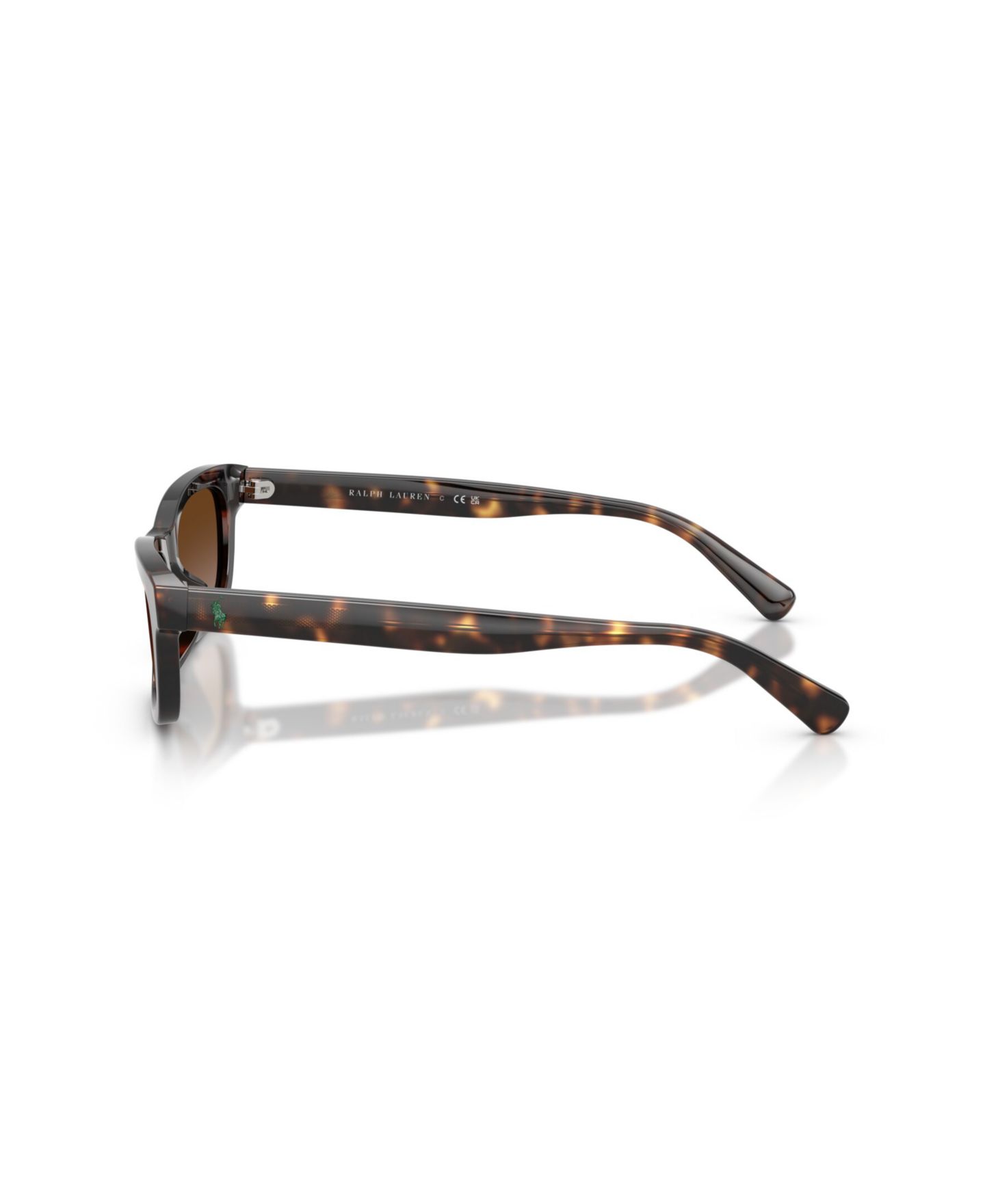 Солнцезащитные очки Polo Ralph Lauren Unisex Sunglasses, PH4245U, цвет: Блестящий чёрный — фото 7