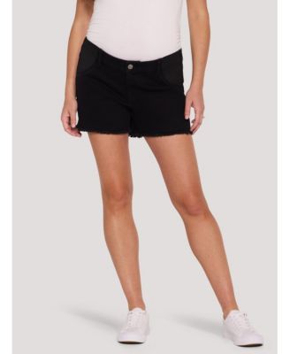 Women's Under the Belly Cut Off Denim Maternity Short