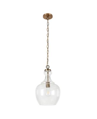 Verona 11" Wide Metal Pendant
