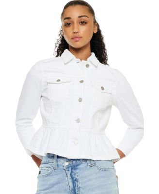 Women's Marilou Peplum Denim Jacket