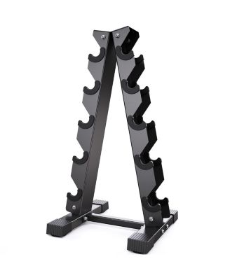Dumbbell Rack Stand Only, Weight Rack for Dumbbells Compact A-Frame Home Gym Space Saver, 480 LBS Weight Capacity