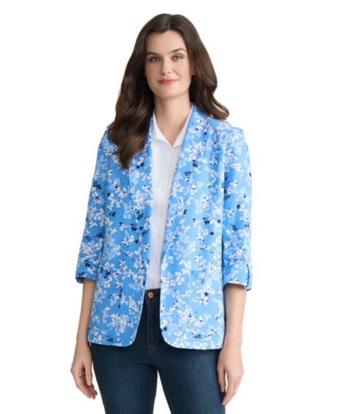 Женские куртки Jones New York Petite Patch Pocket Jacket