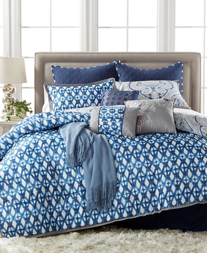Kelly Ripa Home CLOSEOUT! Weston 10Pc. Reversible Queen Comforter Set