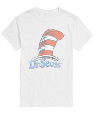 Men's Dr. Seuss Logo Vintage Faded Short-Sleeve Graphic T-Shirt