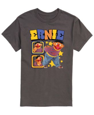 Men's Sesame Street Ernie Photos Short-Sleeve Graphic T-Shirt