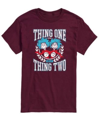 Men's Dr. Seuss Things Collegiate Short-Sleeve Graphic T-Shirt