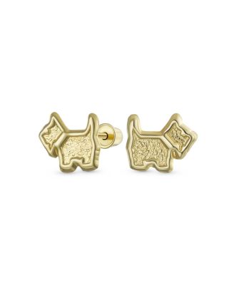 Animal Lover Maltese Yorkie Schnauzer Terrier Mini Dog Stud Earrings