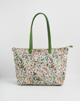 Women's Cire Garden Floral Printed Grab Tote