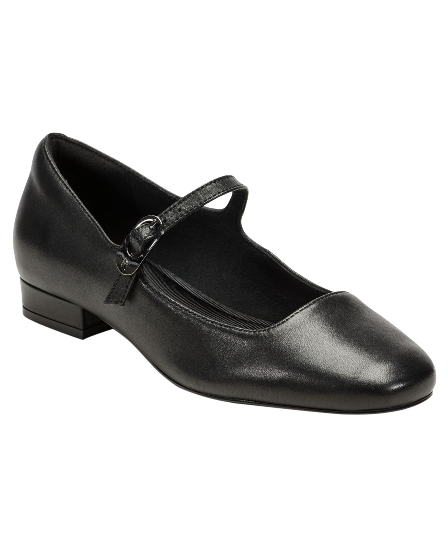 Женские балетки Rockport Niya Mary Jane Dress Flats, цвет: Чёрный — фото 1