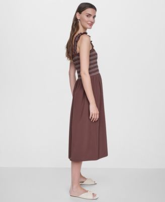 macy's brown dresses Women's Brown Mini Dresses