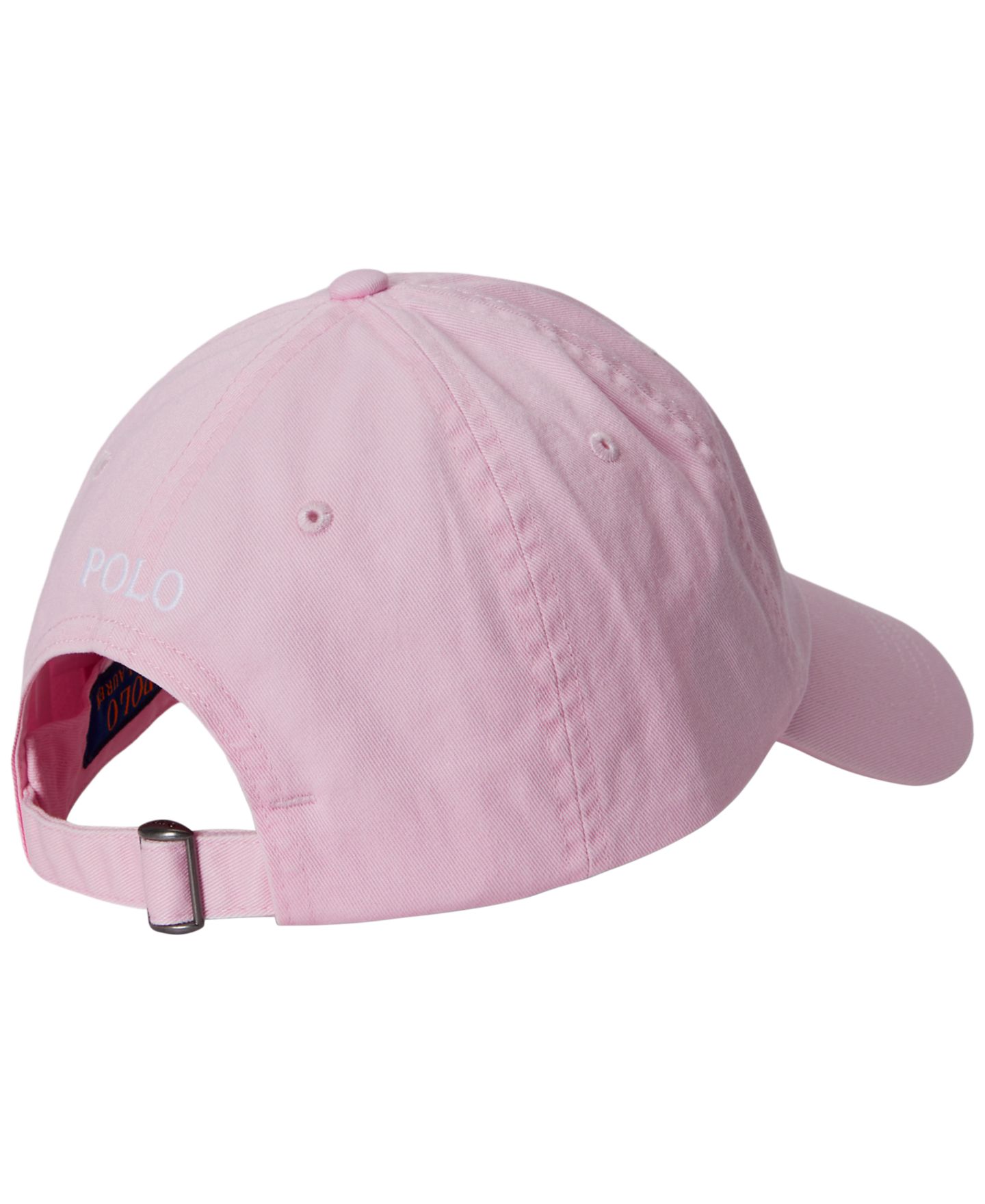Мужские кепки Polo Ralph Lauren Classic, цвет: Розовый / Белый — фото 2