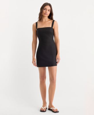 Women's & Plus Size Blend Mini Dress