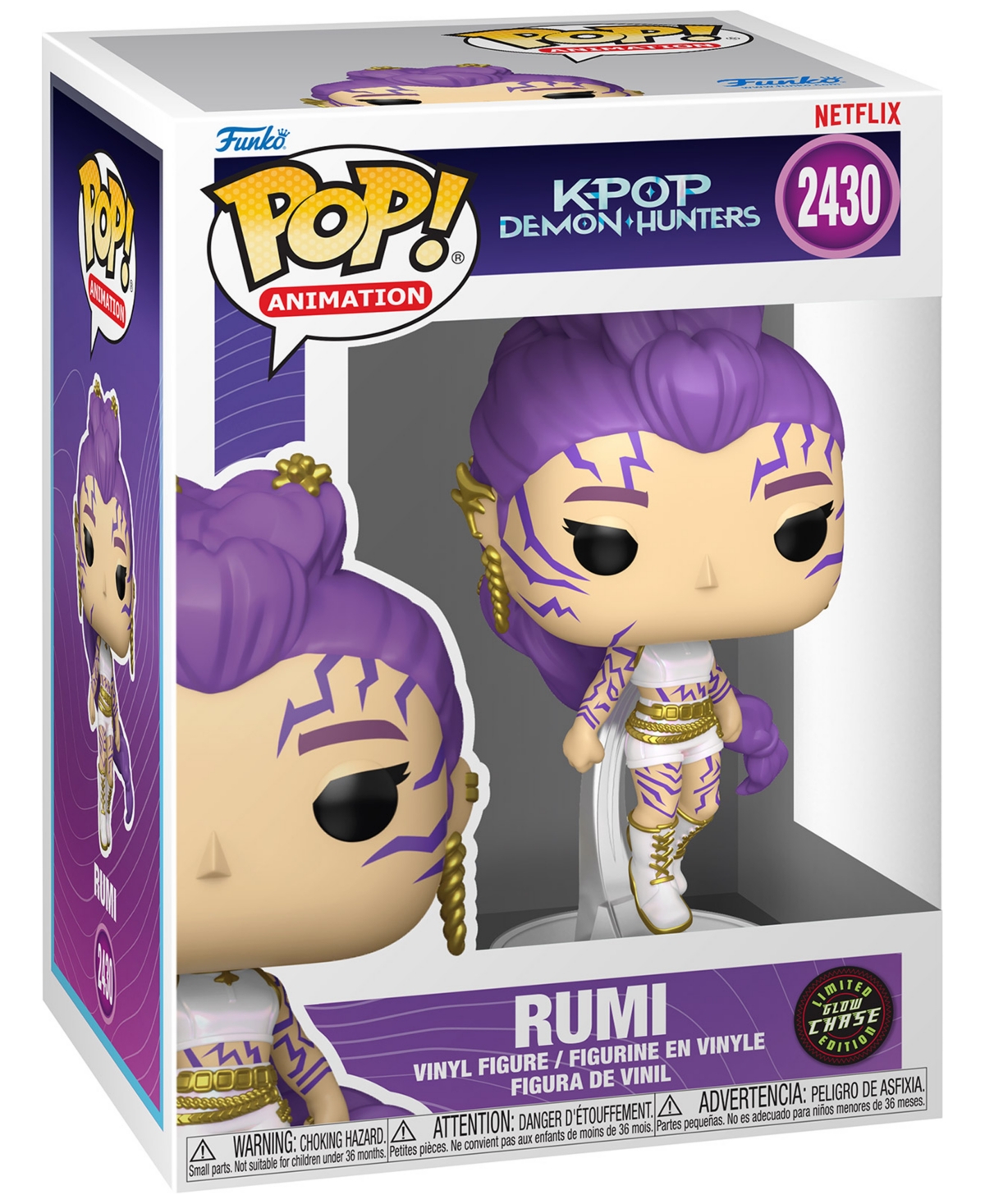 Funko Pop Animation K-pop Demon Hunters Rumi Vinyl Figure