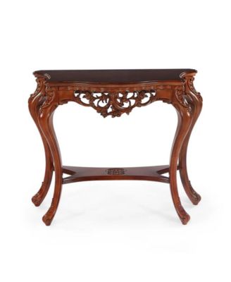 37.6" Two-Tier Console Table for Entryway or Hallway