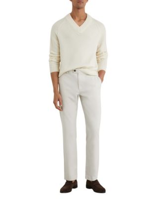Men's Dobby Cotton pique Chino Pants