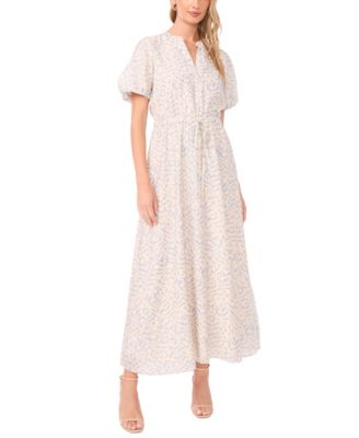 pleated flared dress Fit and Flare Dress with Deep V Pleated Neckline & Chiffon Skirt
