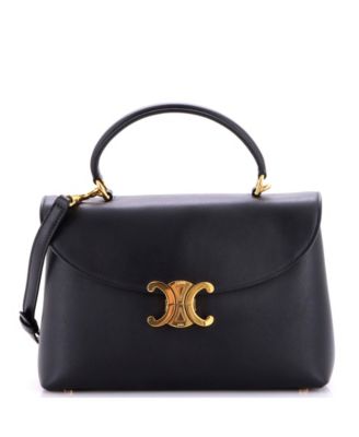 Medium Nino Top Handle Bag Leather