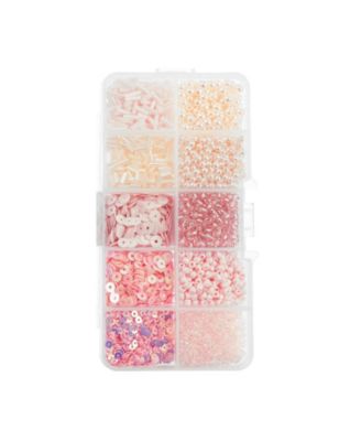 10 Types Mix Sequins and Beads Kit for Jewelry Making
