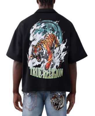 Men's Tiger Short-Sleeve Polo Shirt