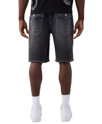 Men's Baggy Big T Flap Denim Shorts