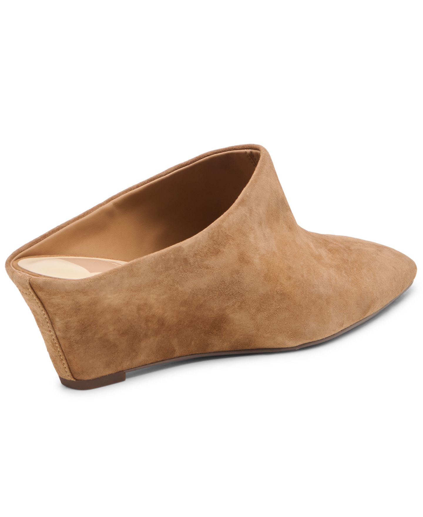 Женские сабо Dolce Vita Hilah Wedge, цвет: Коньячный замшевый — фото 6