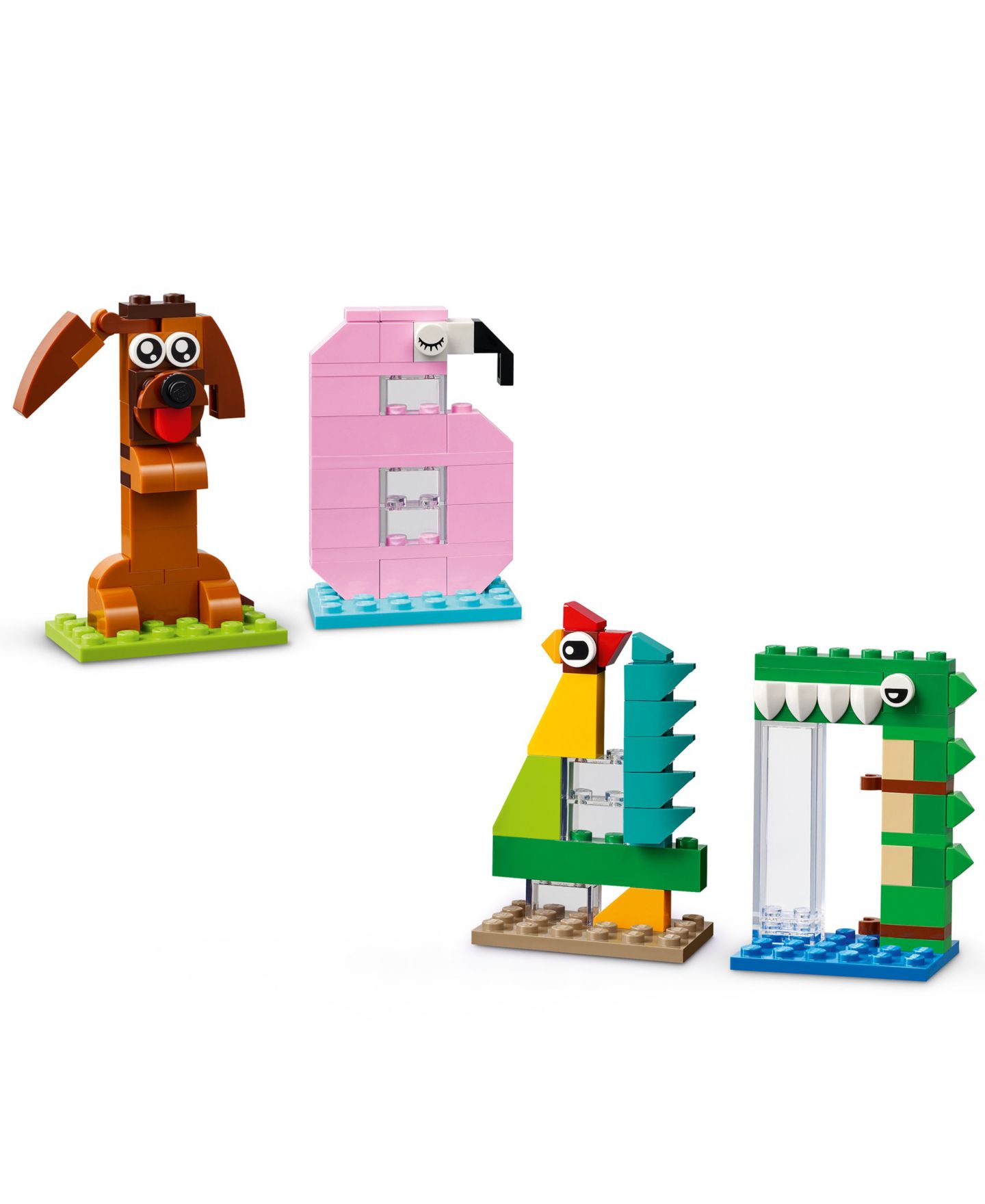 Детский конструктор LEGO® Birthday Numbers Party Decor 40807 281-Piece Building Set, Ages 6+ — фото 2