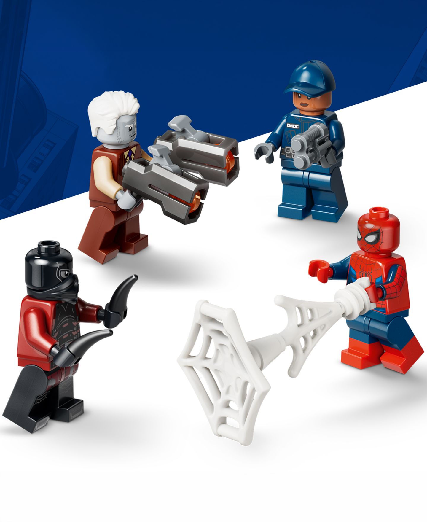 Детский конструктор LEGO® Marvel Spider-Man Prison Transport Chase 76349 367-Piece Building Set, Ages 8+ — фото 3