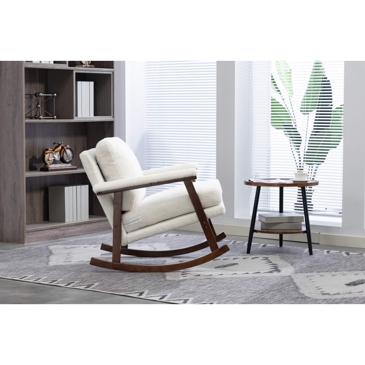 Streamdale Furniture Mid-Century Rocking Accent Chair