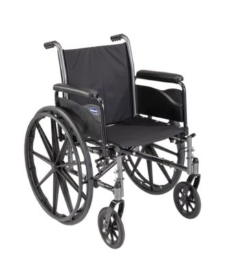 Invacare Tracer SX5 Folding Wheelchair for Adults, 20 Inch Seat, Full Arms, Everyday Use